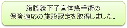 腹腔鏡手術への当院での取り組み・実績 実績03