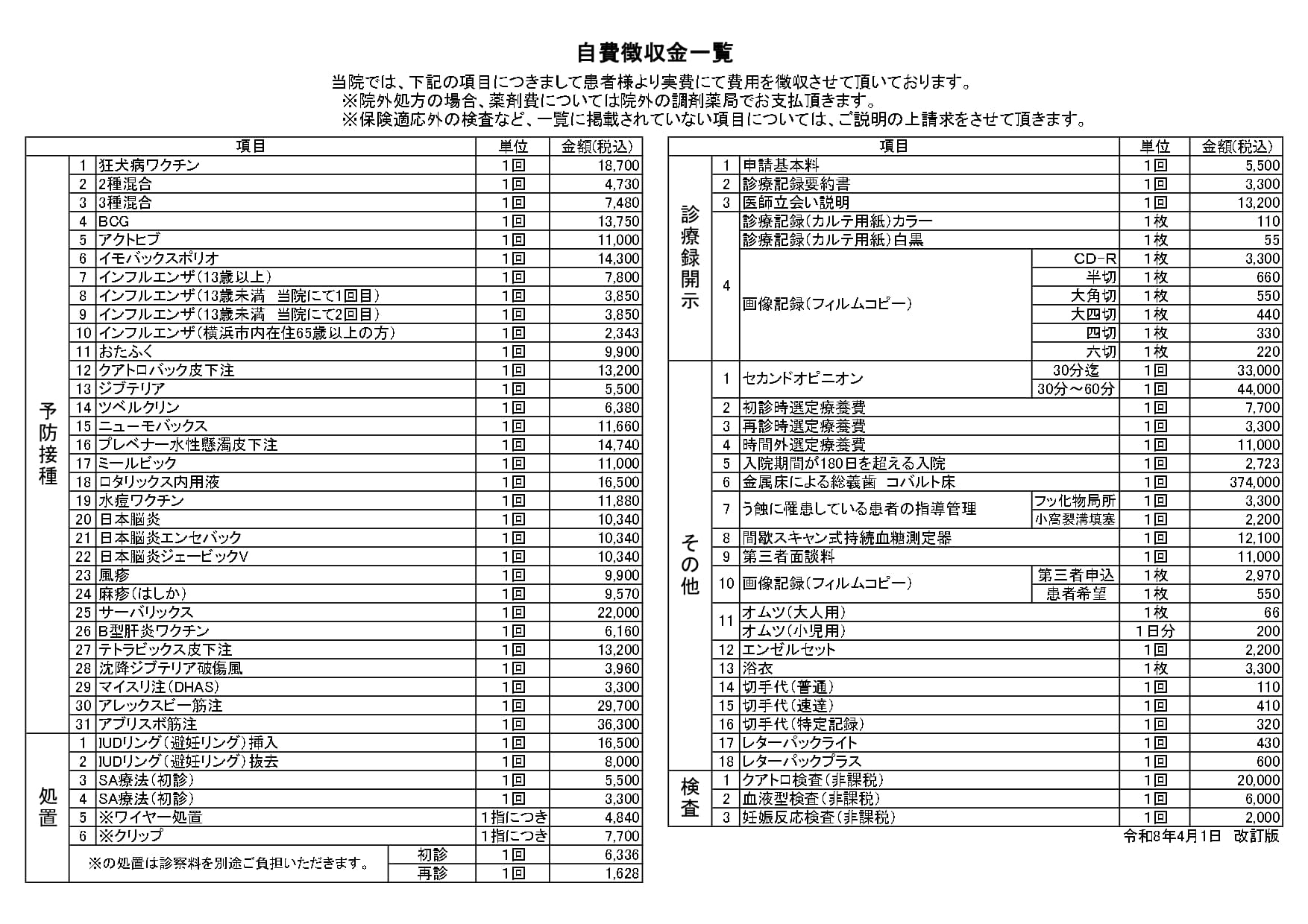 資料5_自費料金_2026.4.1_compressed_page-0001