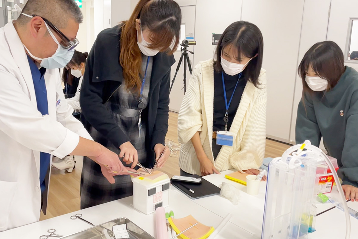 2-4基礎・臨床統合教育(シミュレーション・手技演習)