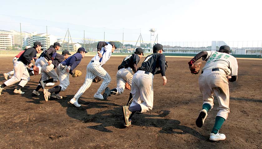 硬式野球部