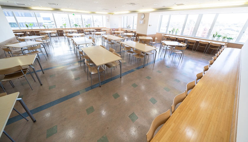 学生・職員食堂(昭和大学病院内)