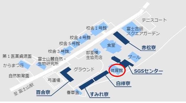 昭和大学地図体育館