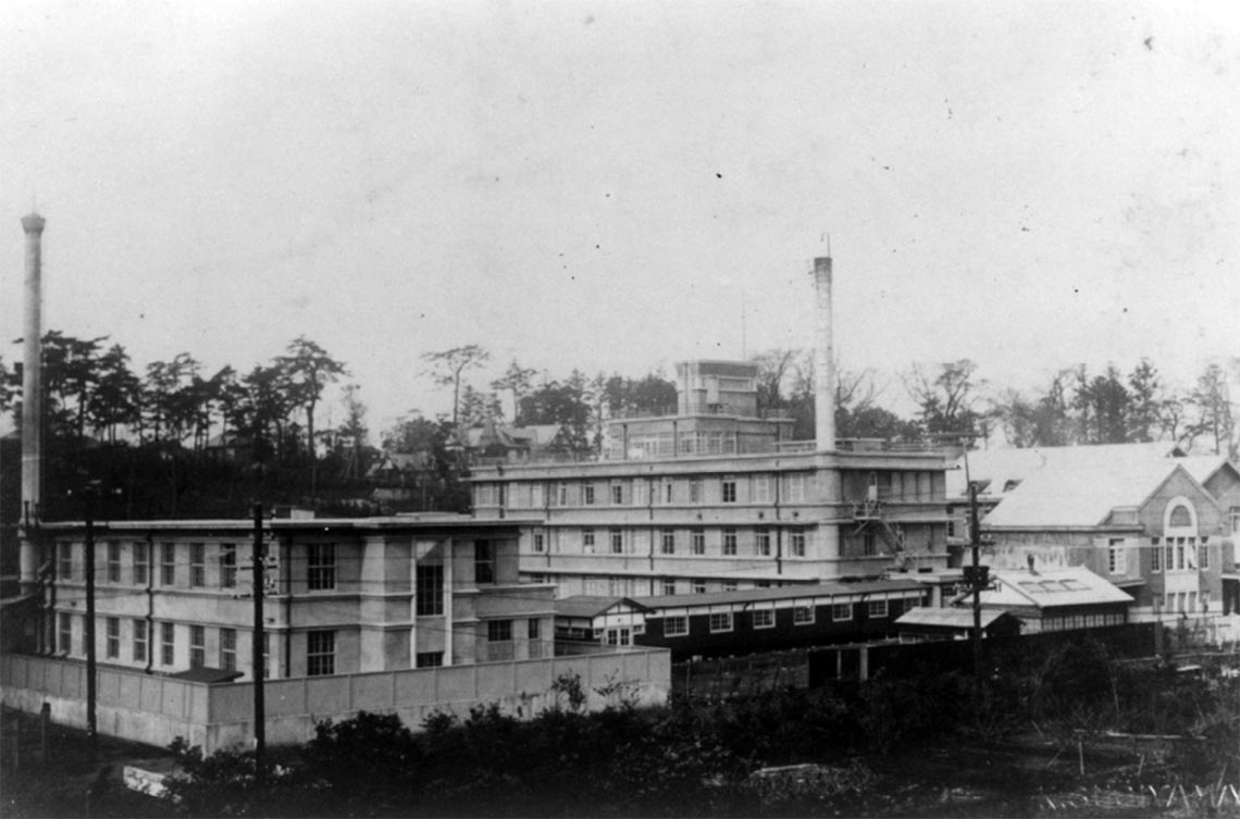 1929年（昭和４年）頃 附属医院／１号病棟・伝染病棟