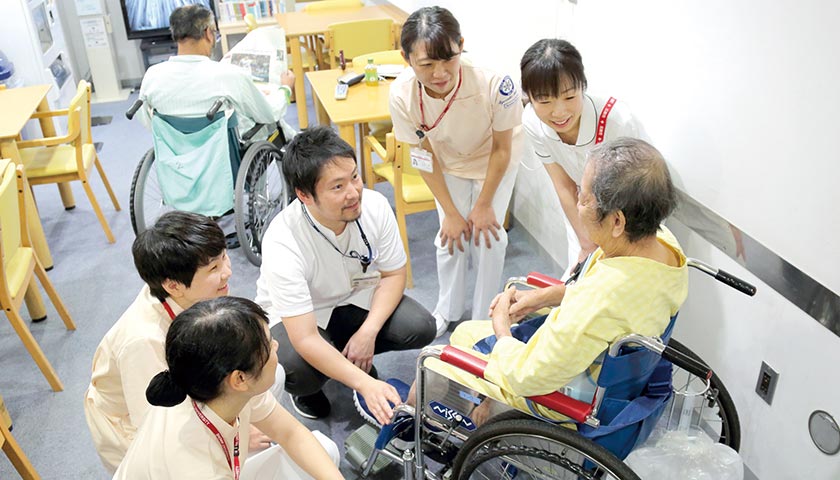 老年看護学実習（昭和大学病院附属東病院）