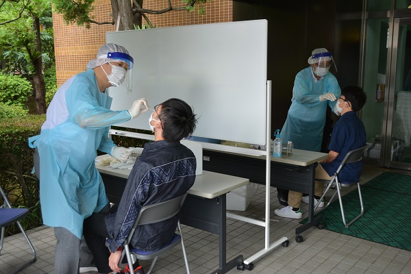 １年生が富士吉田キャンパスに入寮しました 昭和大学