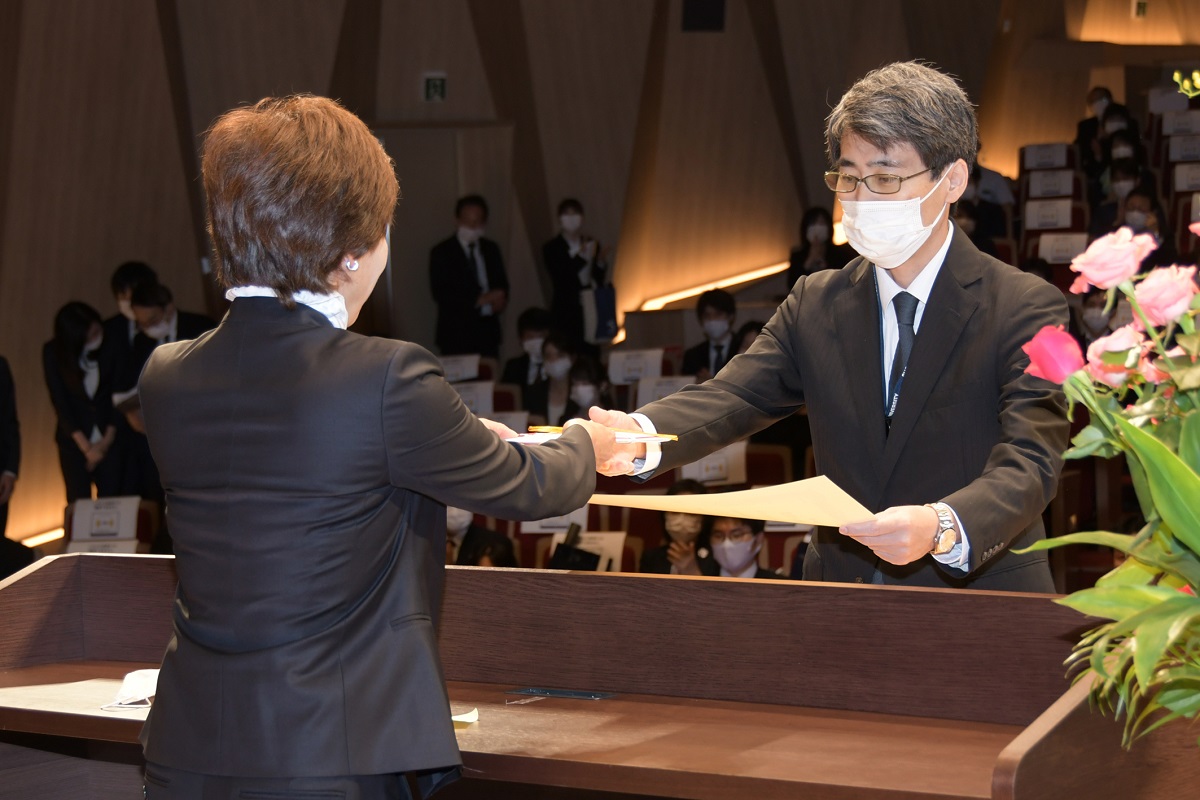 学祖祭_昭和大学最優秀論文賞授与