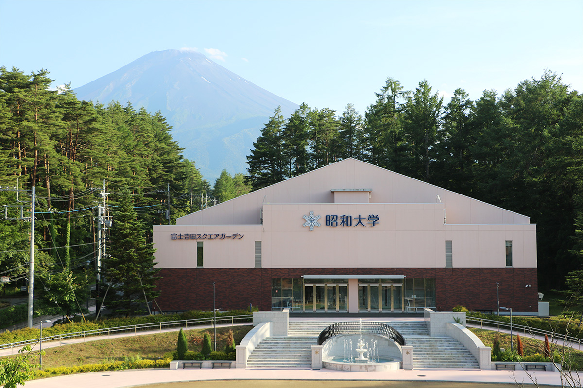 ⑨赤松寮から見た富士山