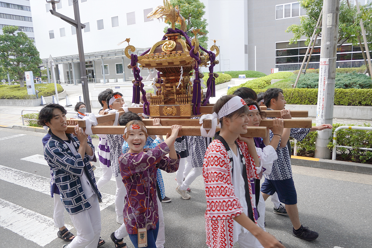 04昭和大学病院前にて