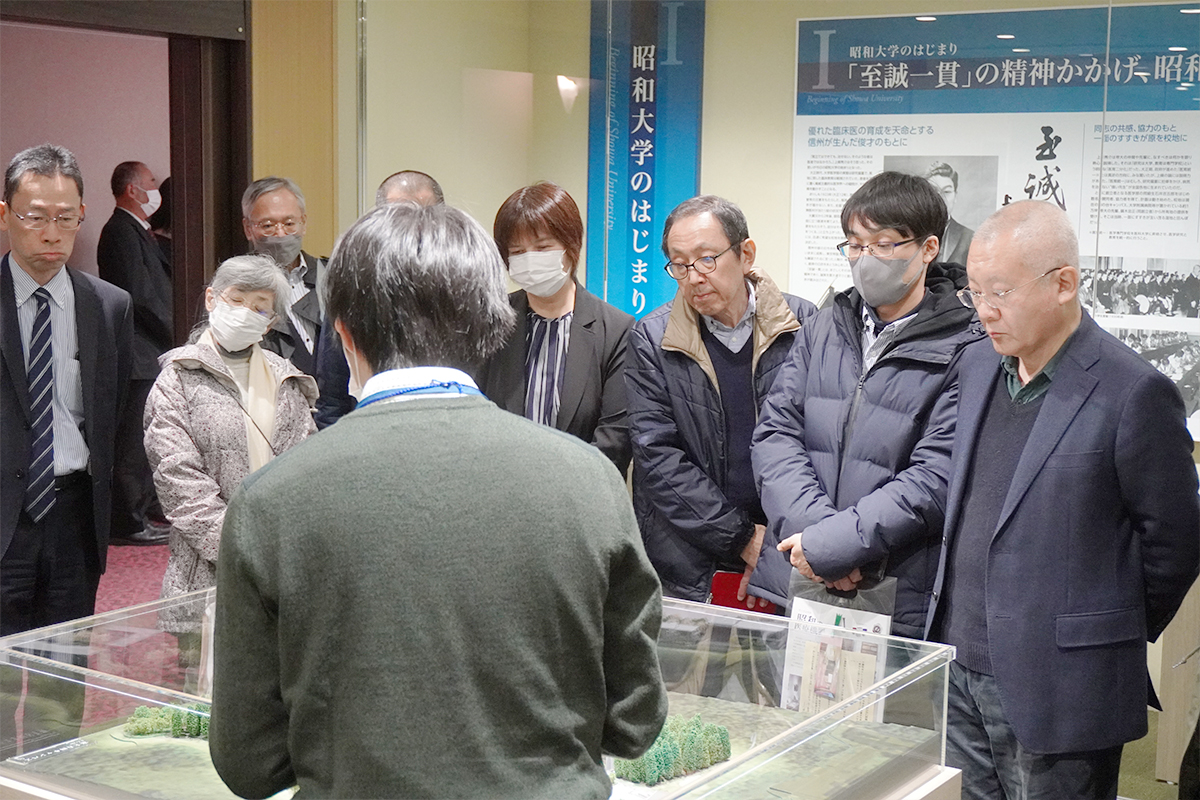 ミュージアム館内の見学:展示室Ⅰ