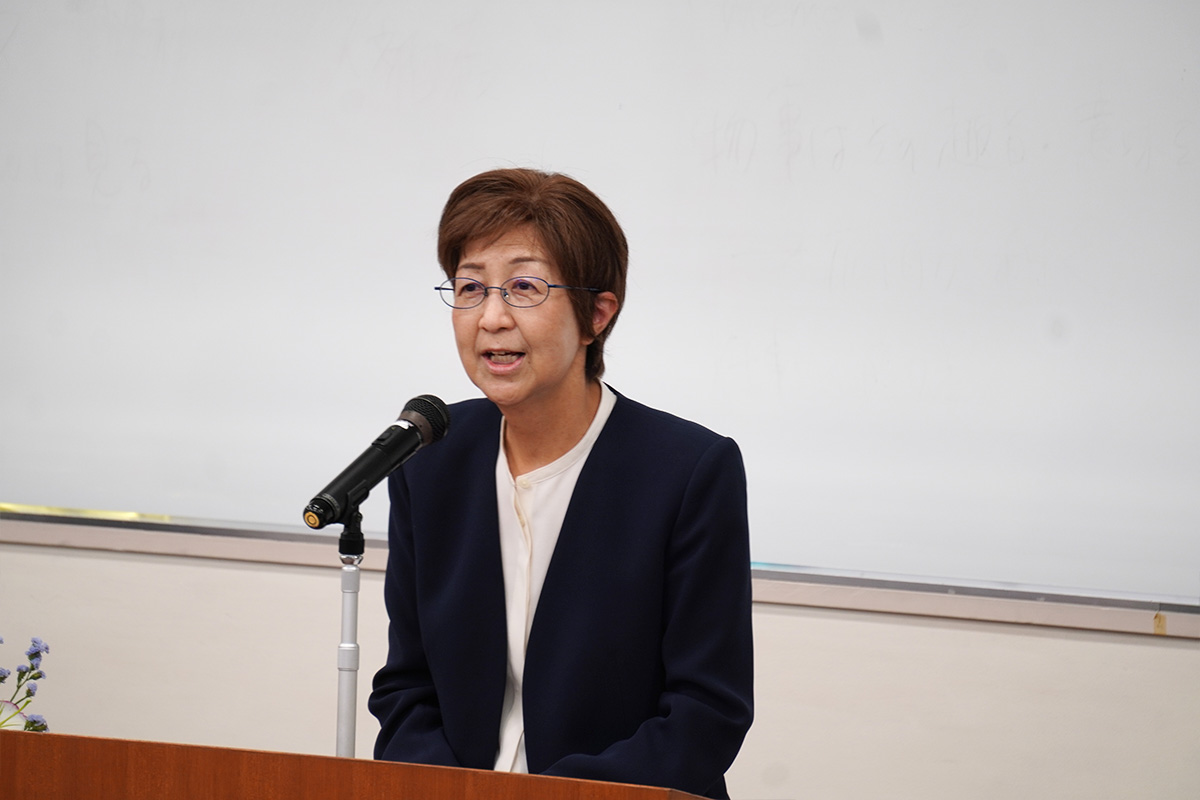 03_来賓挨拶:荒川千春 統括看護部長