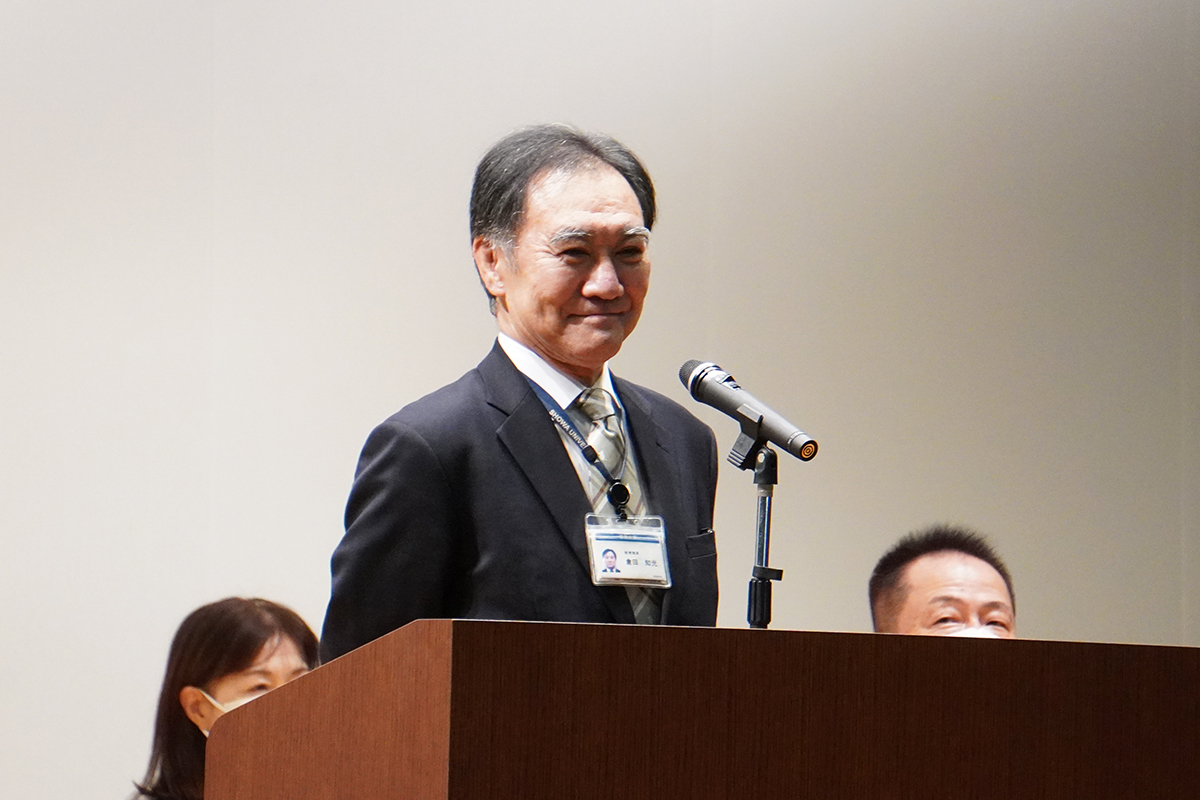 退寮式_教育部長の挨拶