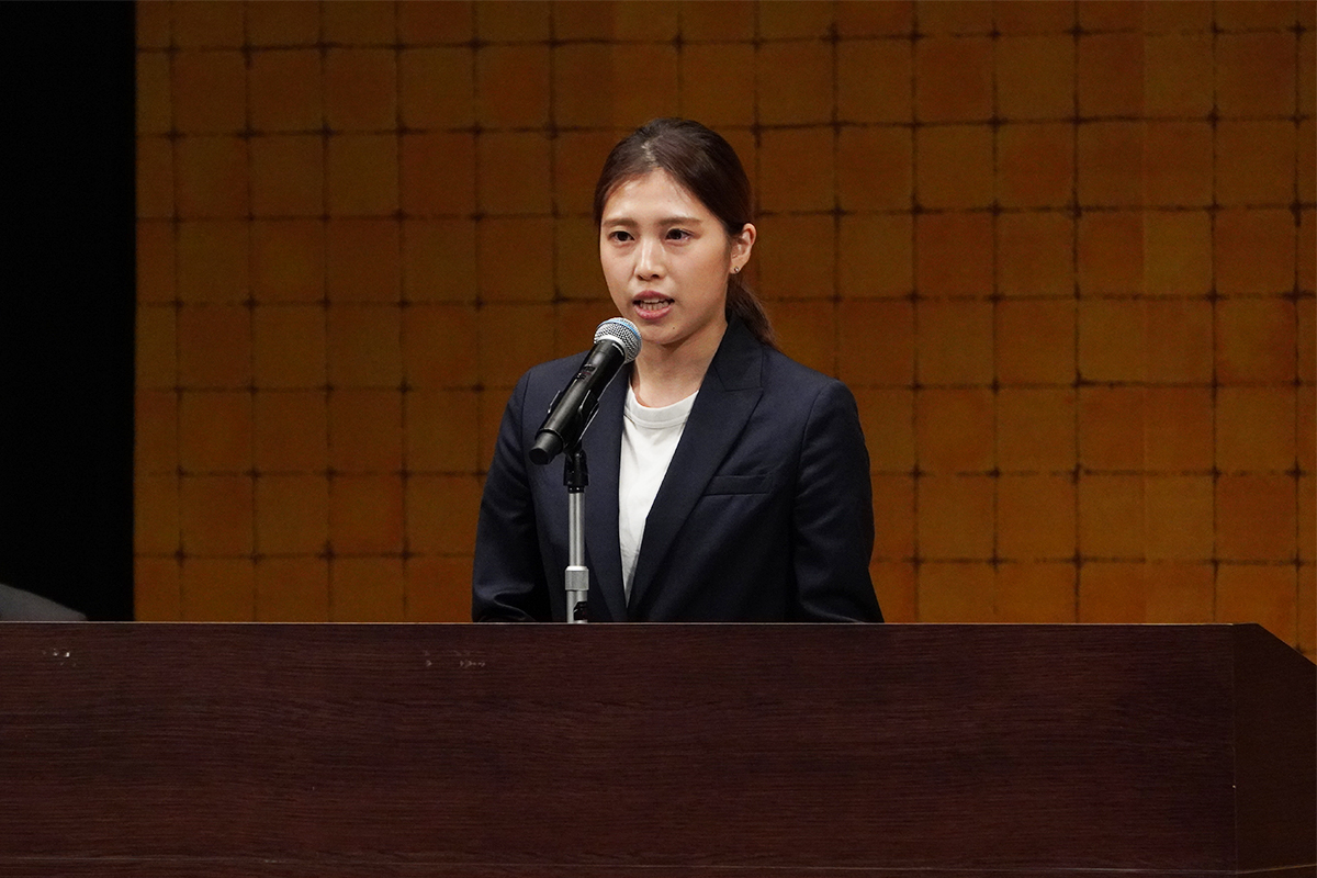 臨床研修歯科医による講話