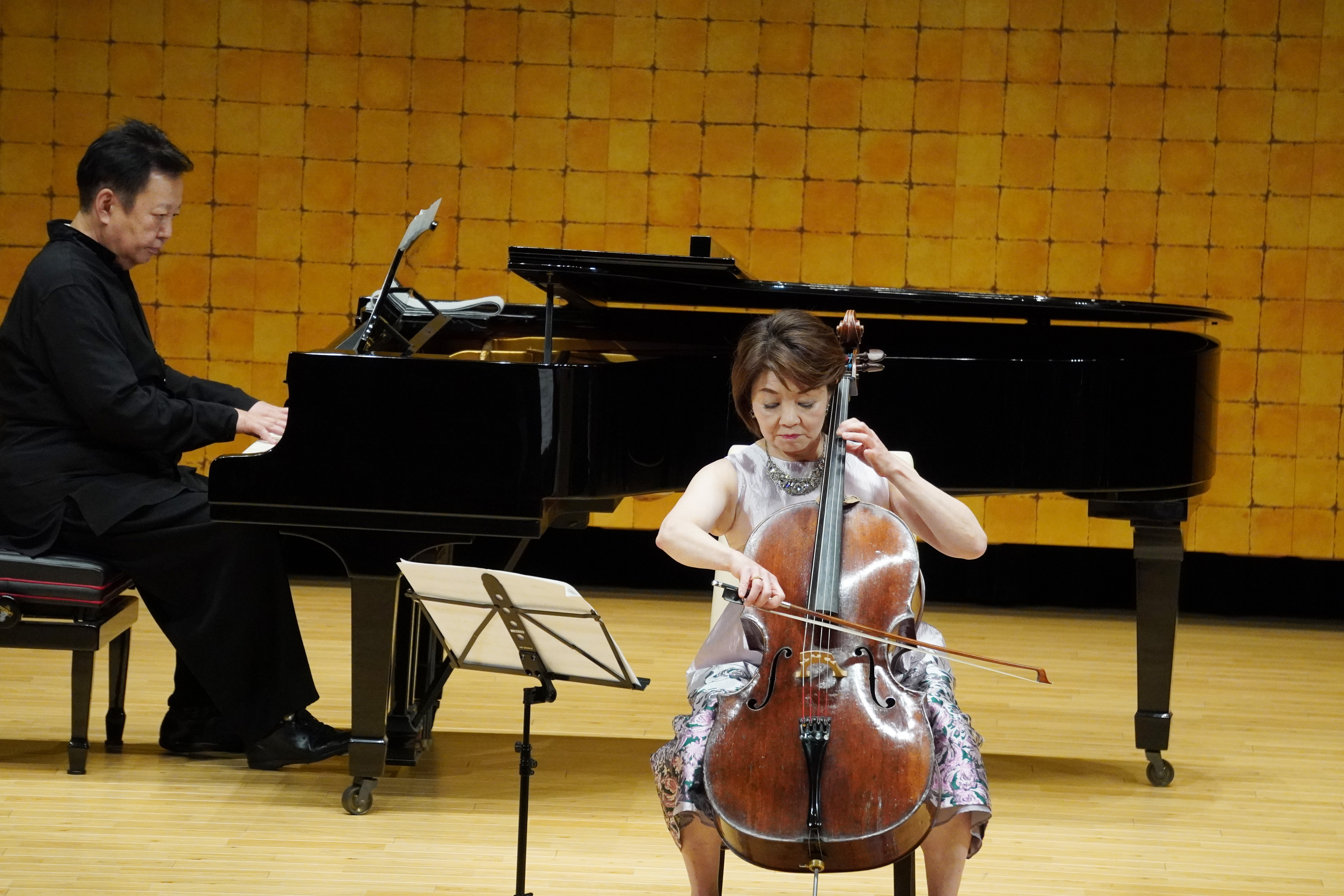 01_洗足学園音楽大学・荒庸子教授による演奏