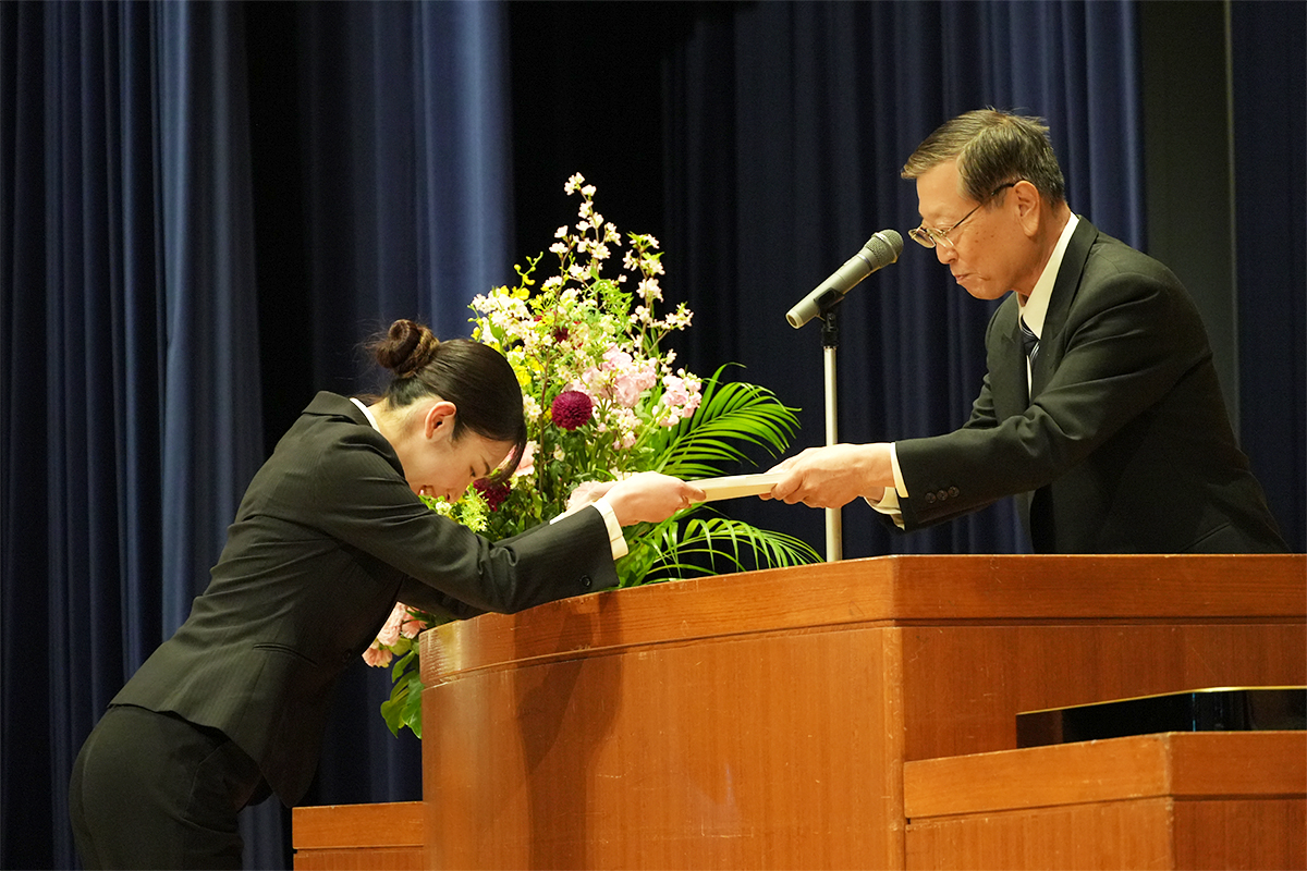 辞令交付