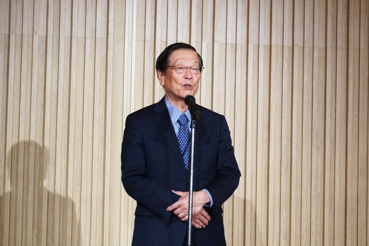 10_特別奨学生の会：小口勝司理事長による乾杯