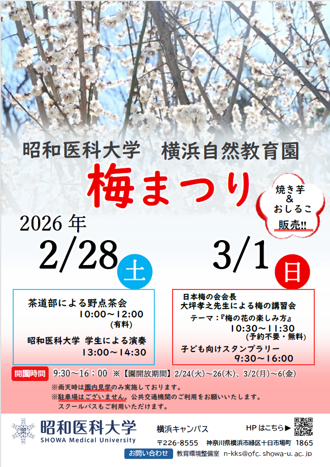 梅まつりポスター画像