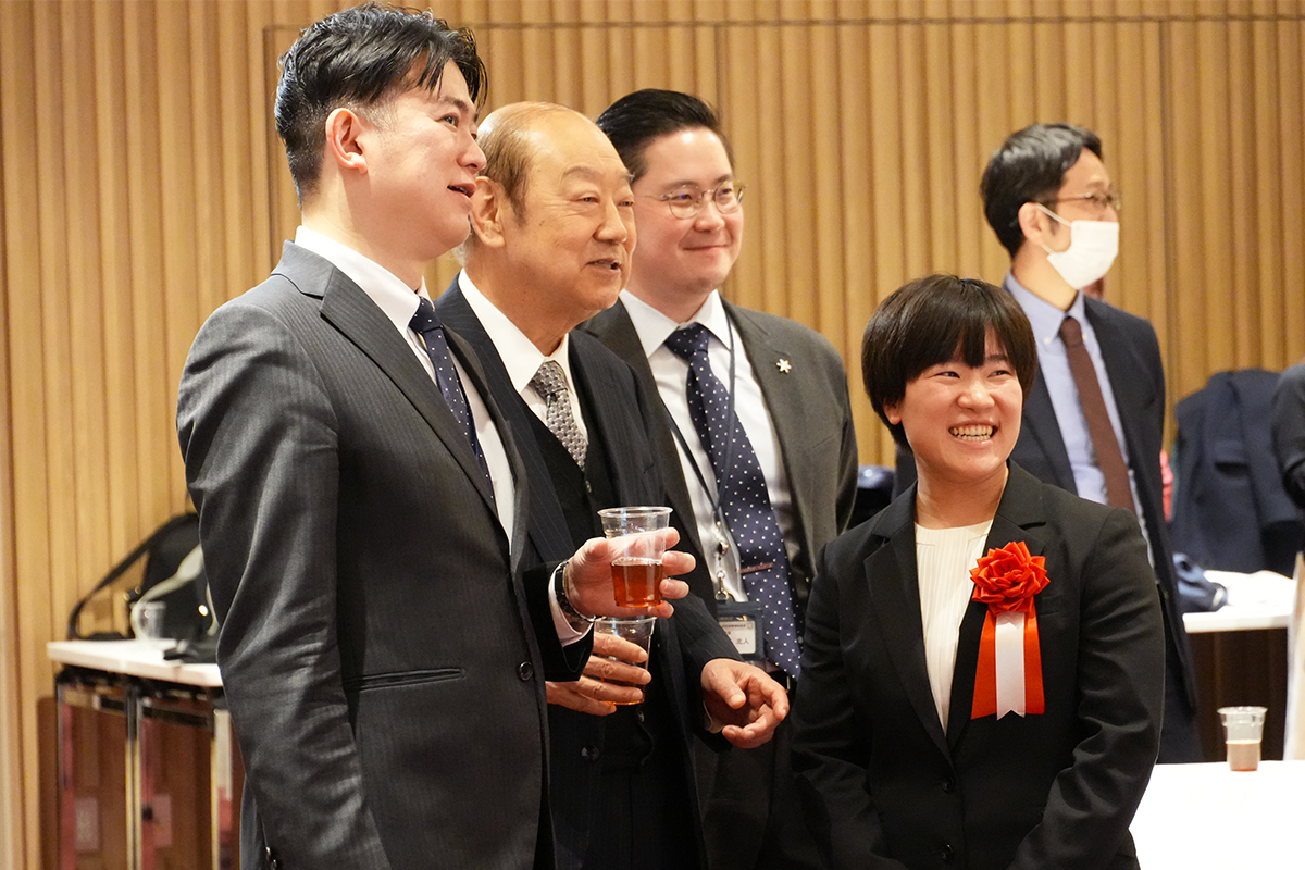 小山玲弥選手と参加者②