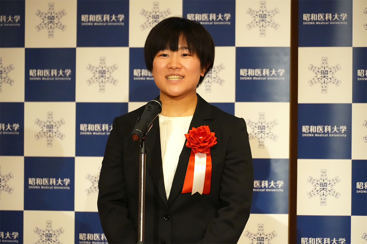 決意表明：小山玲弥選手