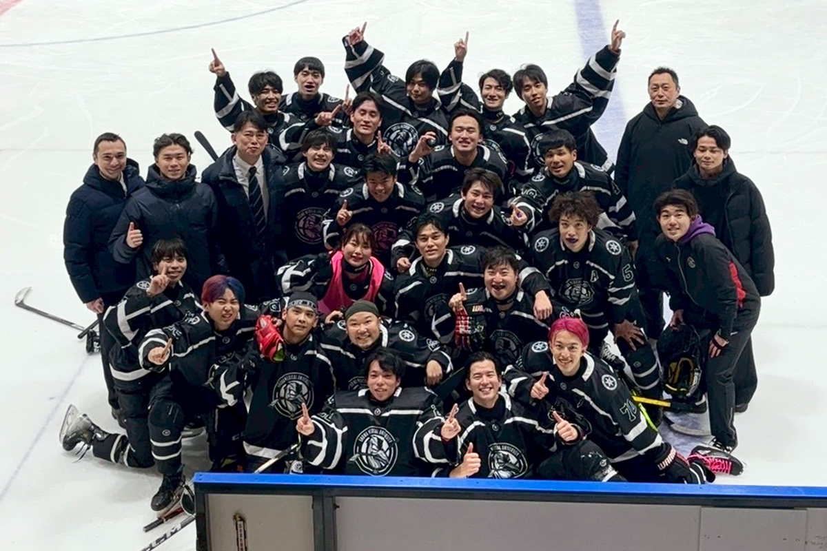 アイスホッケー部③