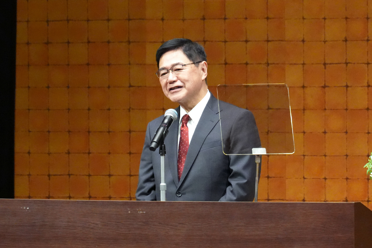 挨拶：小川良雄プリンシパル