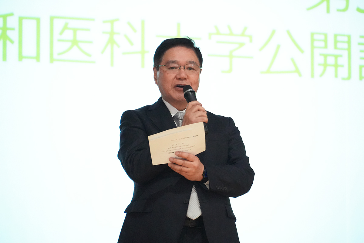 01_挨拶：小川良雄富士吉田教育部長