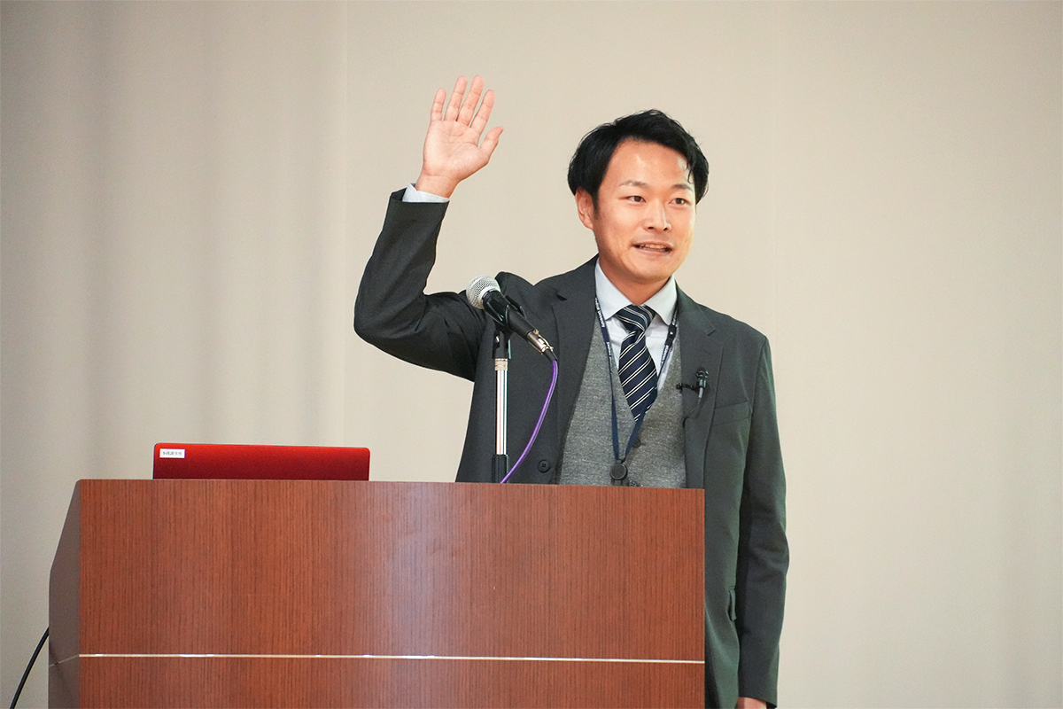 07_講演の様子（林友則講師）