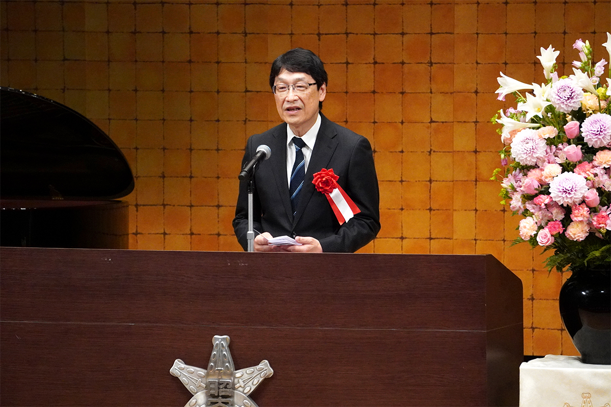 告辞:木内学校長(1200×800)
